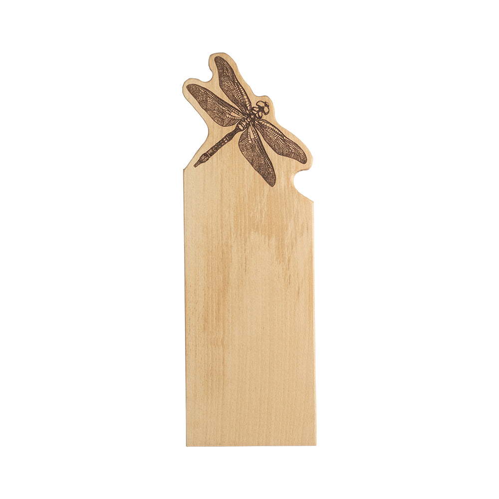 Dragonfly Framed Beech Serving Board - Medium