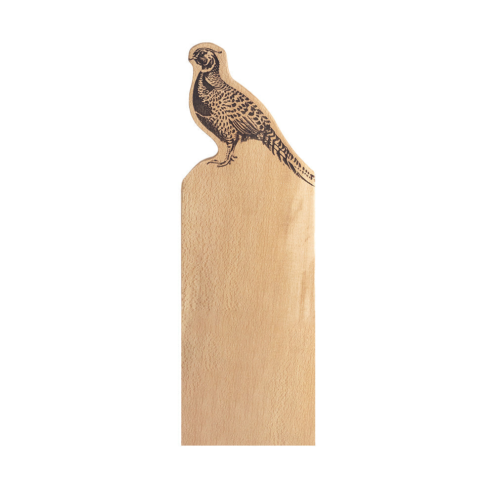Pheasant Framed Beech Serving Board - Medium