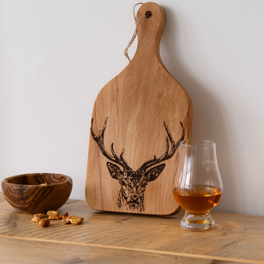 Stag Prince Beech Hanging Paddle - Small