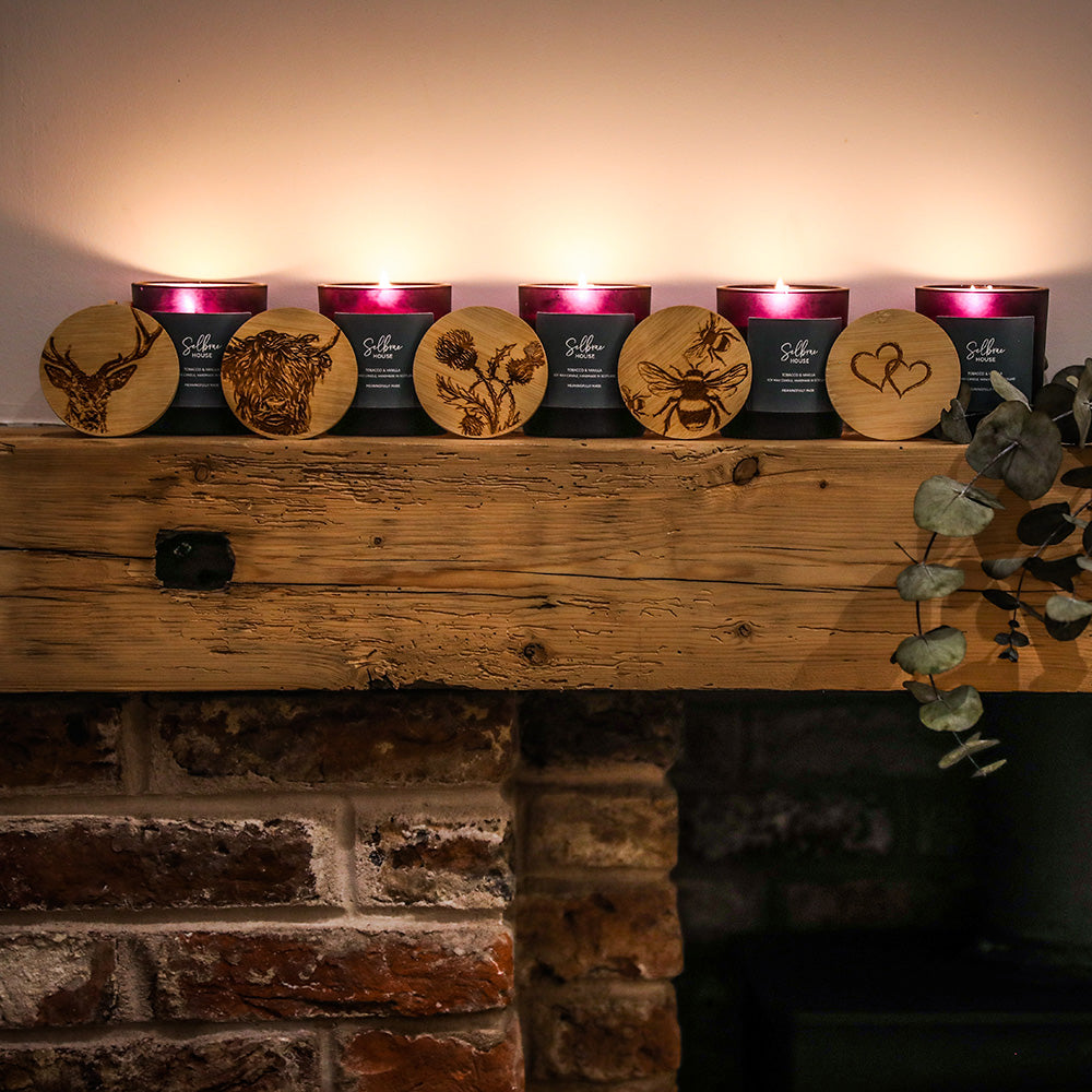 Highland Cow Tobacco & Vanilla Candle