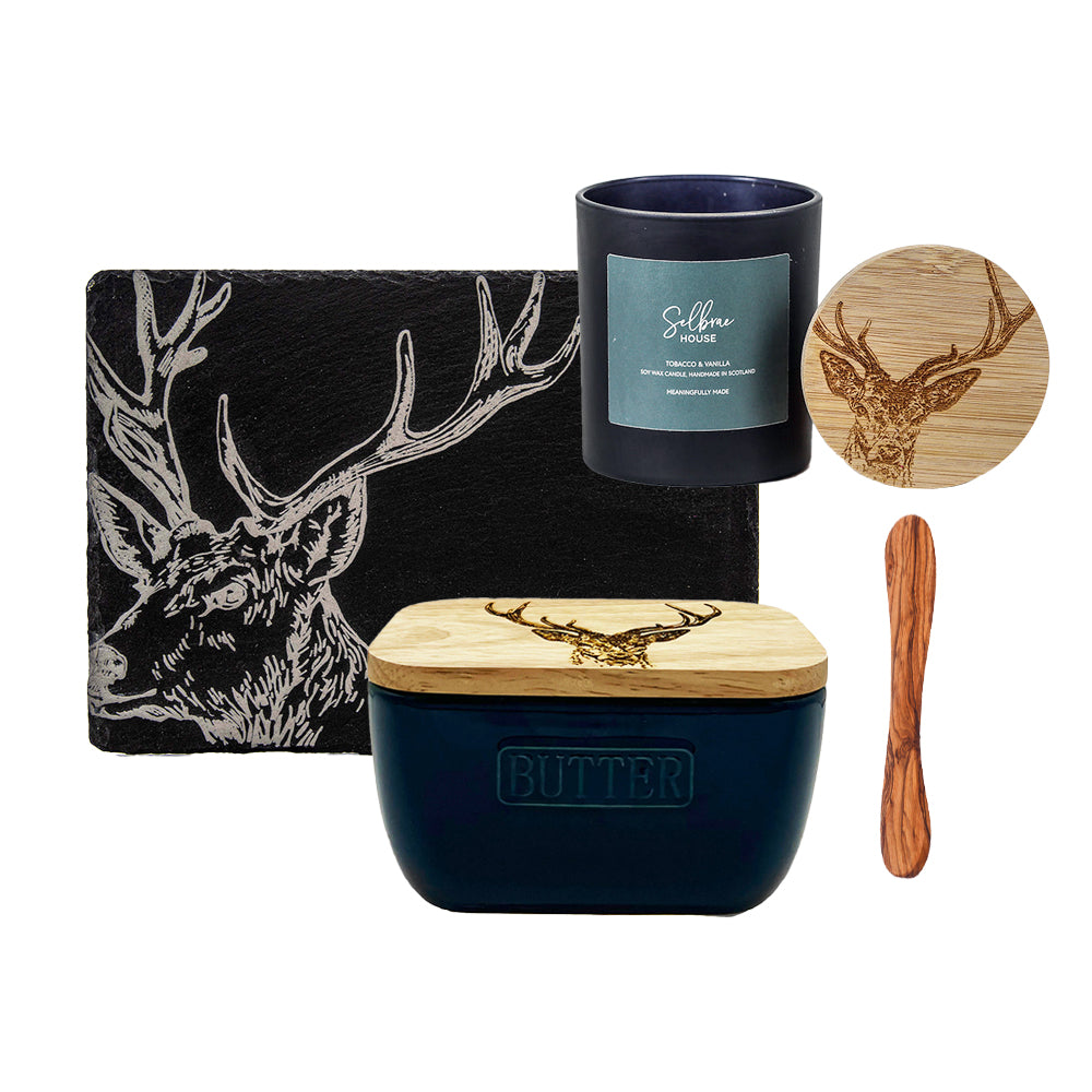 Stag Cheeseboard Gift Set Bundle