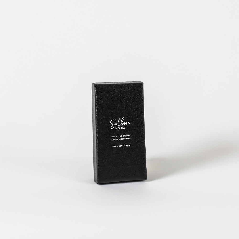 Silver Bee Bottle Stopper