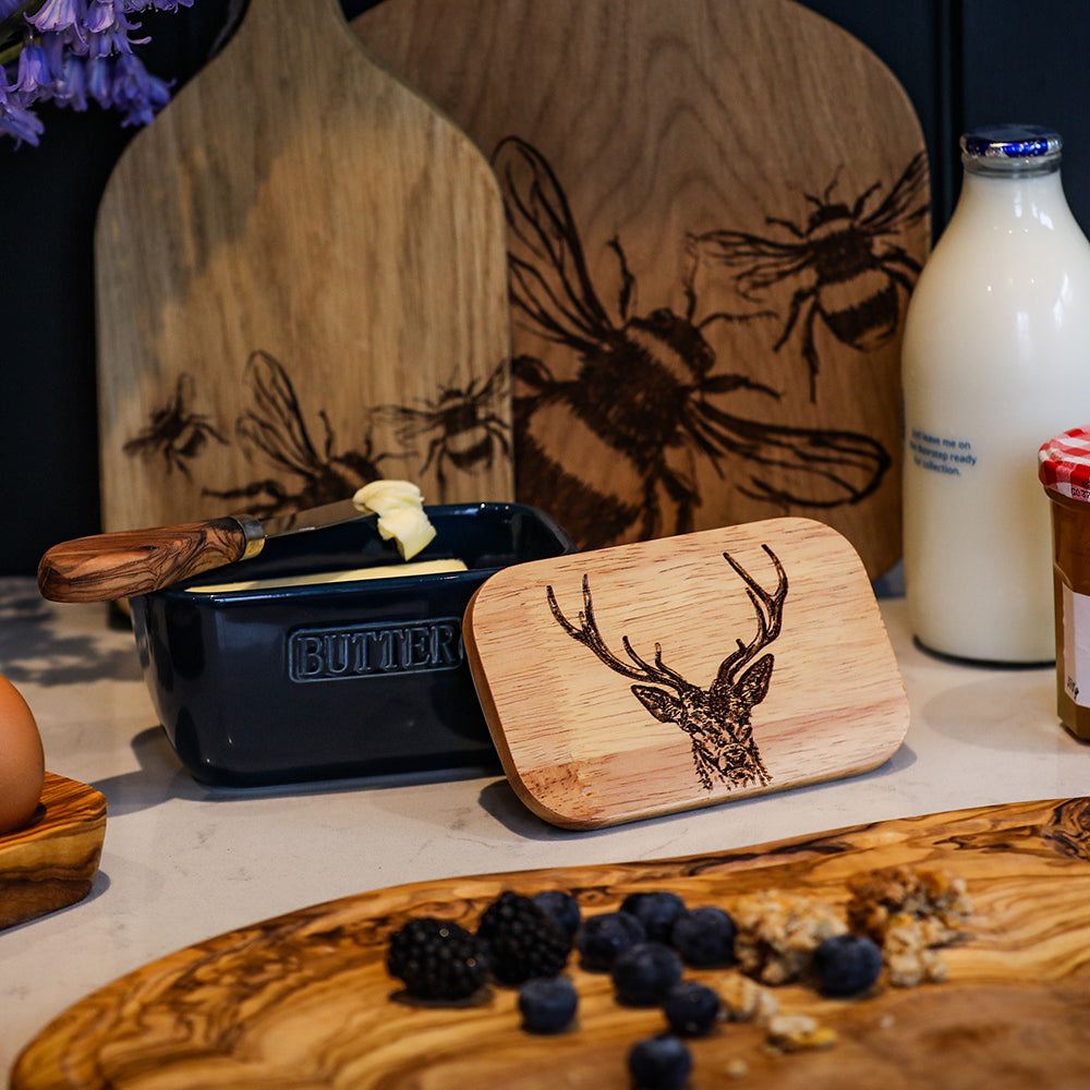 Stag Cheeseboard Gift Set Bundle