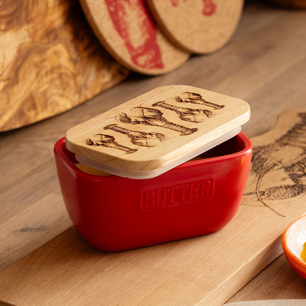 Lobster Red Butter Dish