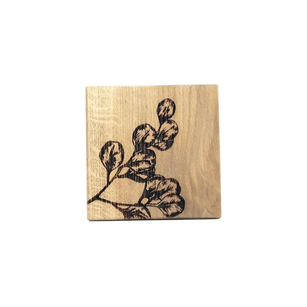 Selbrae House Flora Oak Coaster