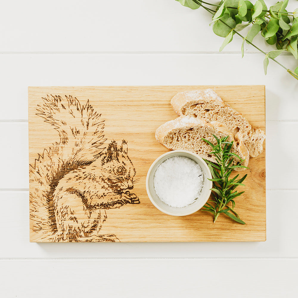 Squirrel Oak Serving & Cheese Board