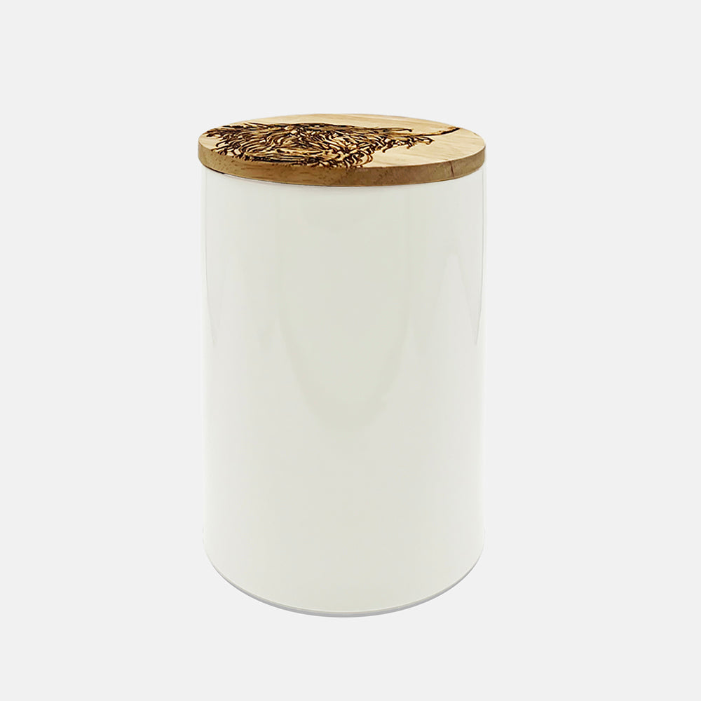 Highland Cow Storage Jar