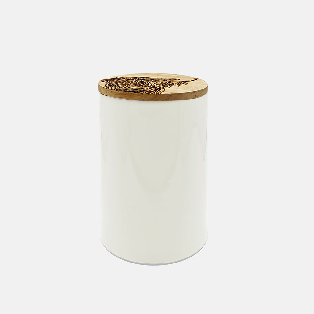 Highland Cow Storage Jar