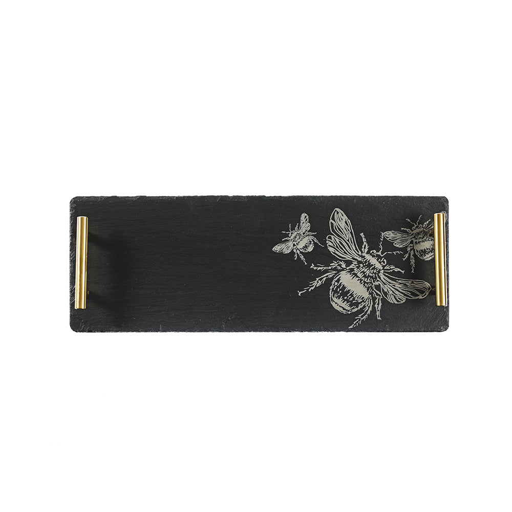 Bee Slate Serving Tray - Small