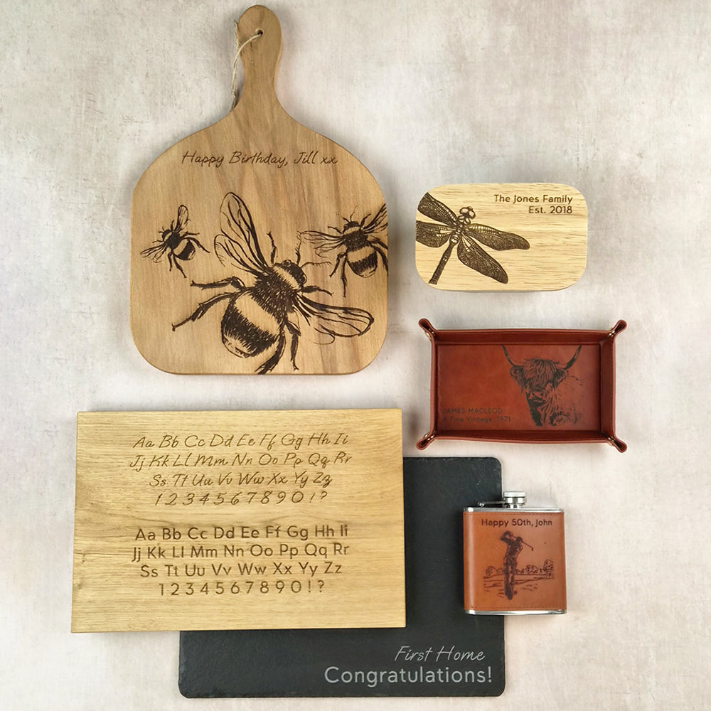 Selbrae House Bee Oak Serving & Cheese Board - Thumbnail 3