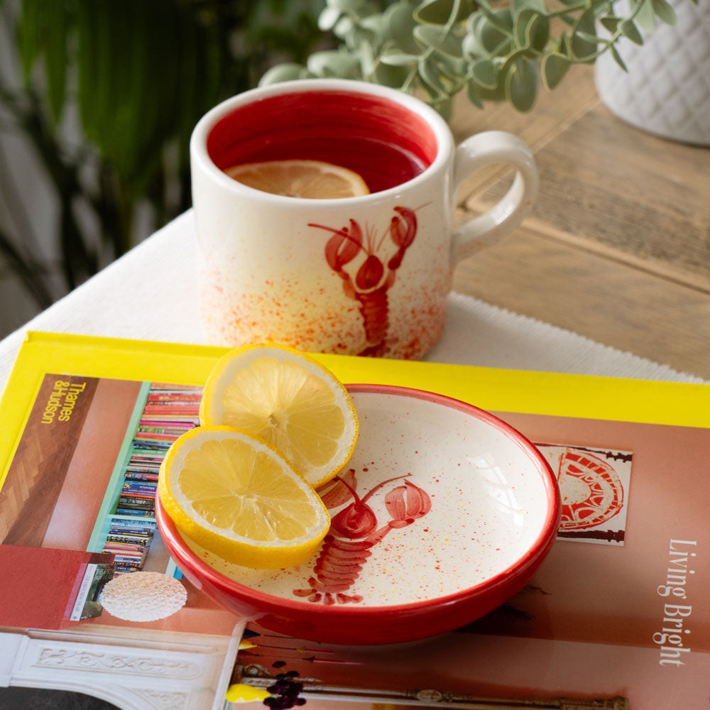 Red Lobster Large Ceramic Mug